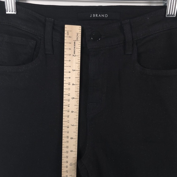 NWT J BRAND RUBY 30 HIGH RISE CIGARETTE CRYSTAL BLACK Jeans USA🇺🇸MADE Size 26 - Picture 6 of 16